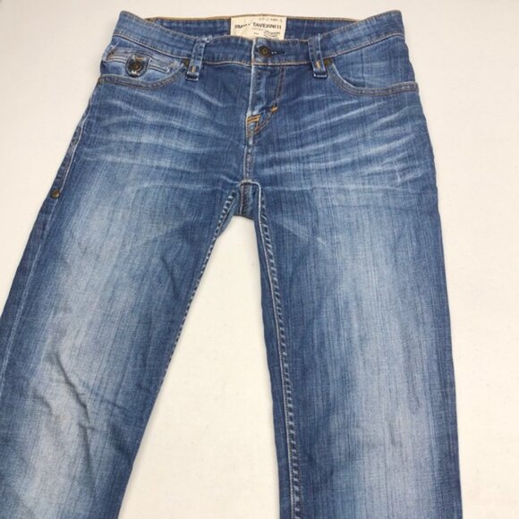 PREMIUM VINTAGE TAVERNITI SO MIDRISE SKINNY JEANS 25x28 - Picture 5 of 12